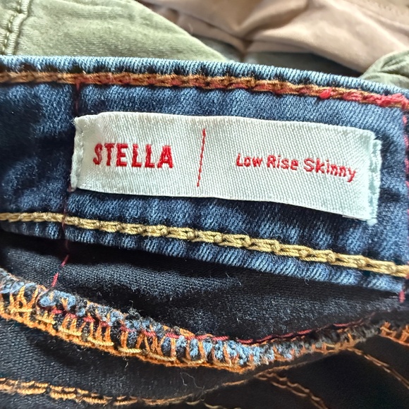 Low Rise Skinny Stretch Dark Blue STELLA Jeans by True Religion - 32 - Picture 7 of 12